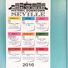 Downtown Seville Monthly Events